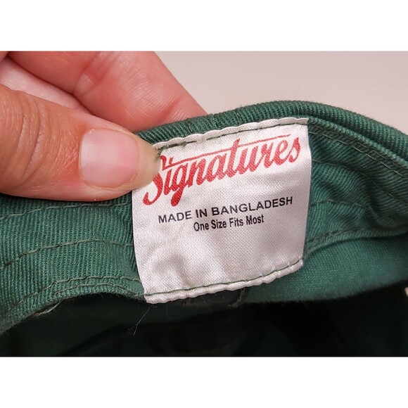 Miami Hurricanes Hat Cap Strap Back Green NCAA College Football‎ - Picture 6 of 7